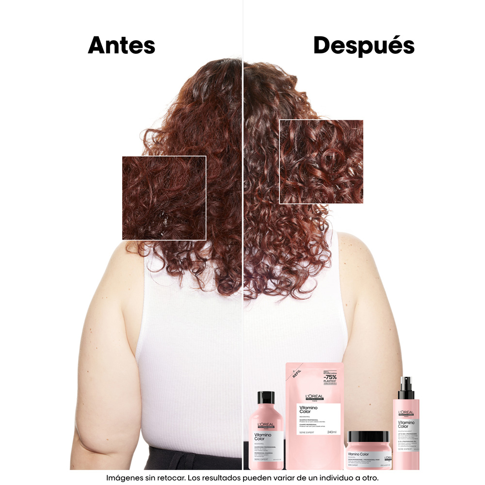 SHAMPOO REFILL L'OR&Eacute;AL PROFESSIONNEL VITAMINO COLOR (REFILL DE SHAMPOO PARA CABELLO TE&Ntilde;IDO)